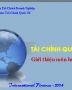 Bài giảng Tài chính quốc tế - ĐH Kinh tế TP.HCM